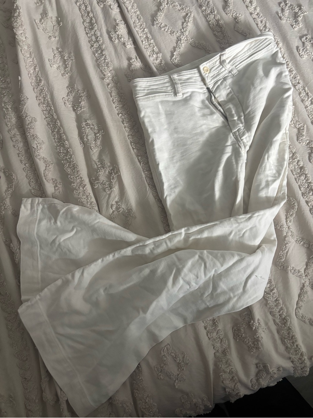 Faherty White Women's Jeans